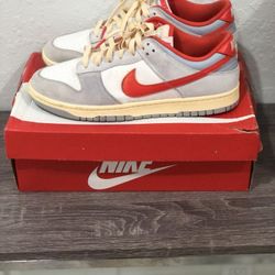 Nike Dunk Low Athletic Department Picante Red Size 11 With The Original Box