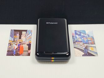 Polaroid ZIP Photo Mini Printer (Black) Zink Wireless Photo Printer
