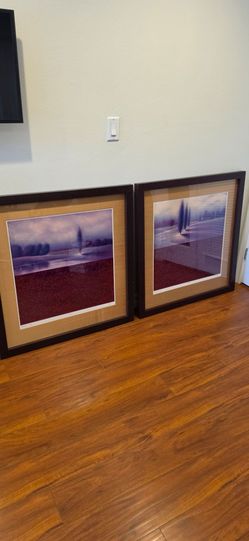 Paintings in frames
