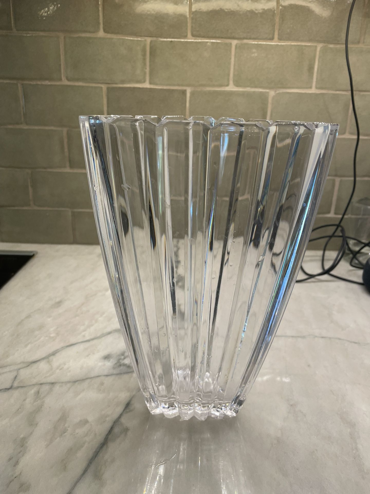 Vintage Crystal Vase