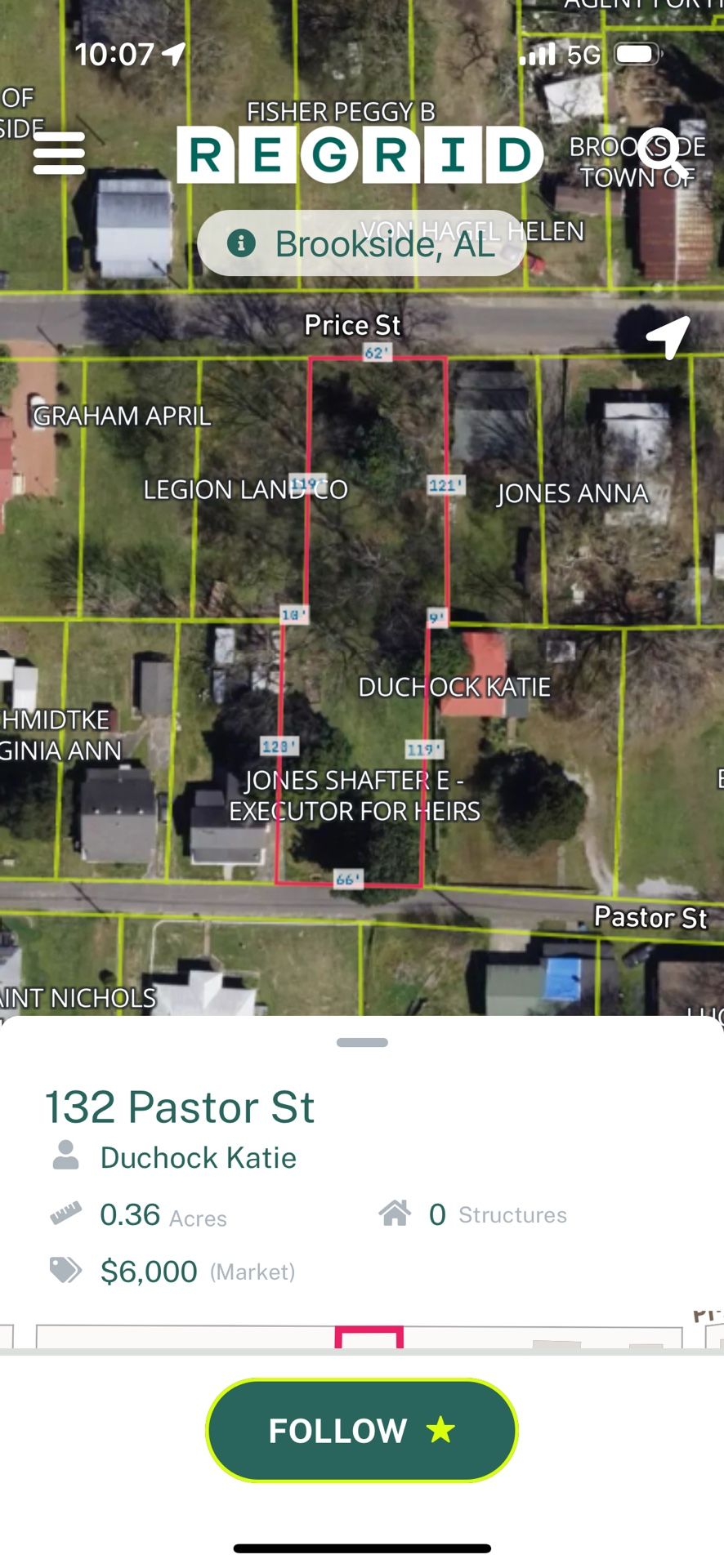.36 Acre For Sale (Owner Financing)