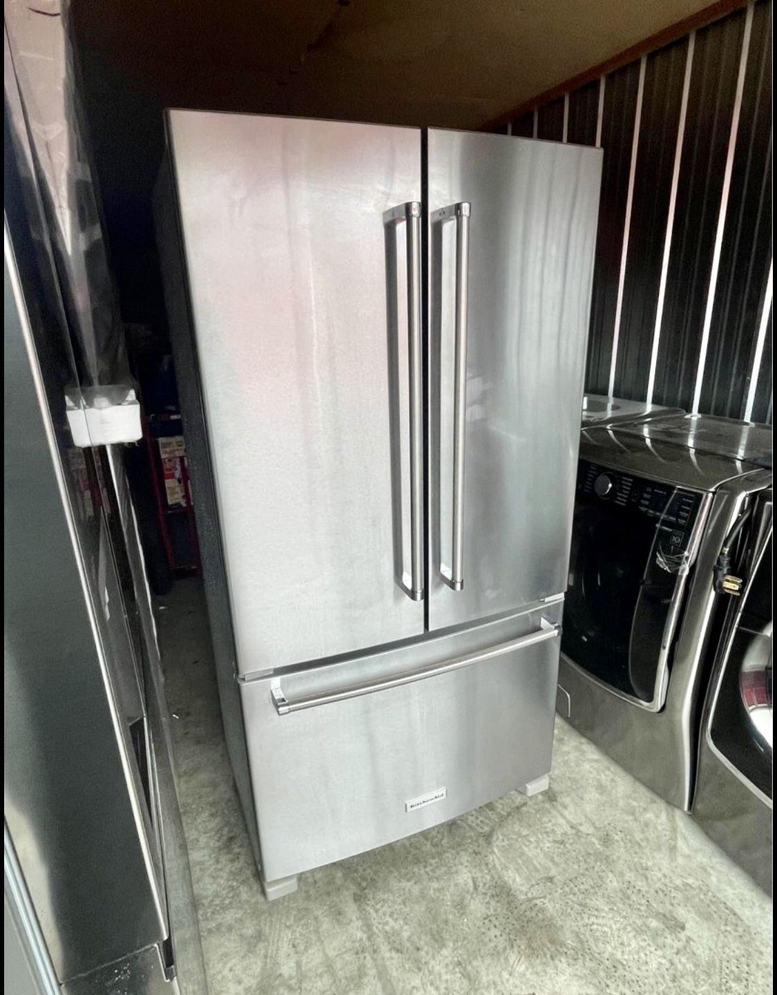 KitchenAid counter depth French door refrigerator