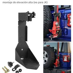 AUXMART Soporte de gato de elevación alta para Jeep Wrangler JL Off-Road 2018 2019 2020 2021 Kit de montaje de elevación alta (no para JK)