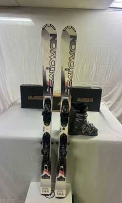 Salomon Ski Package With Boots & Bindings