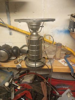 Antique Hurricane Lamp