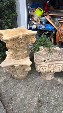 Stone Garden pieces very heavy