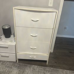 White dresser