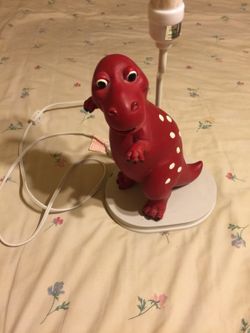 Custom Dinosaur Lamp