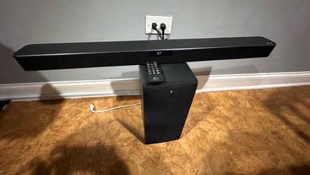LG Soundbar with Wireless Subwoofer and Remote