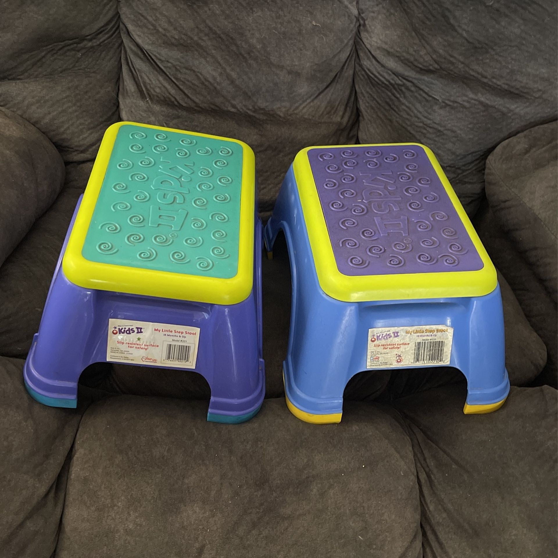 Kids 2 - My Little Step Stools - both stools