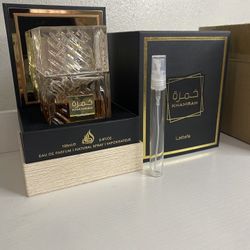 Lattafa Khamrah Decant 10ml