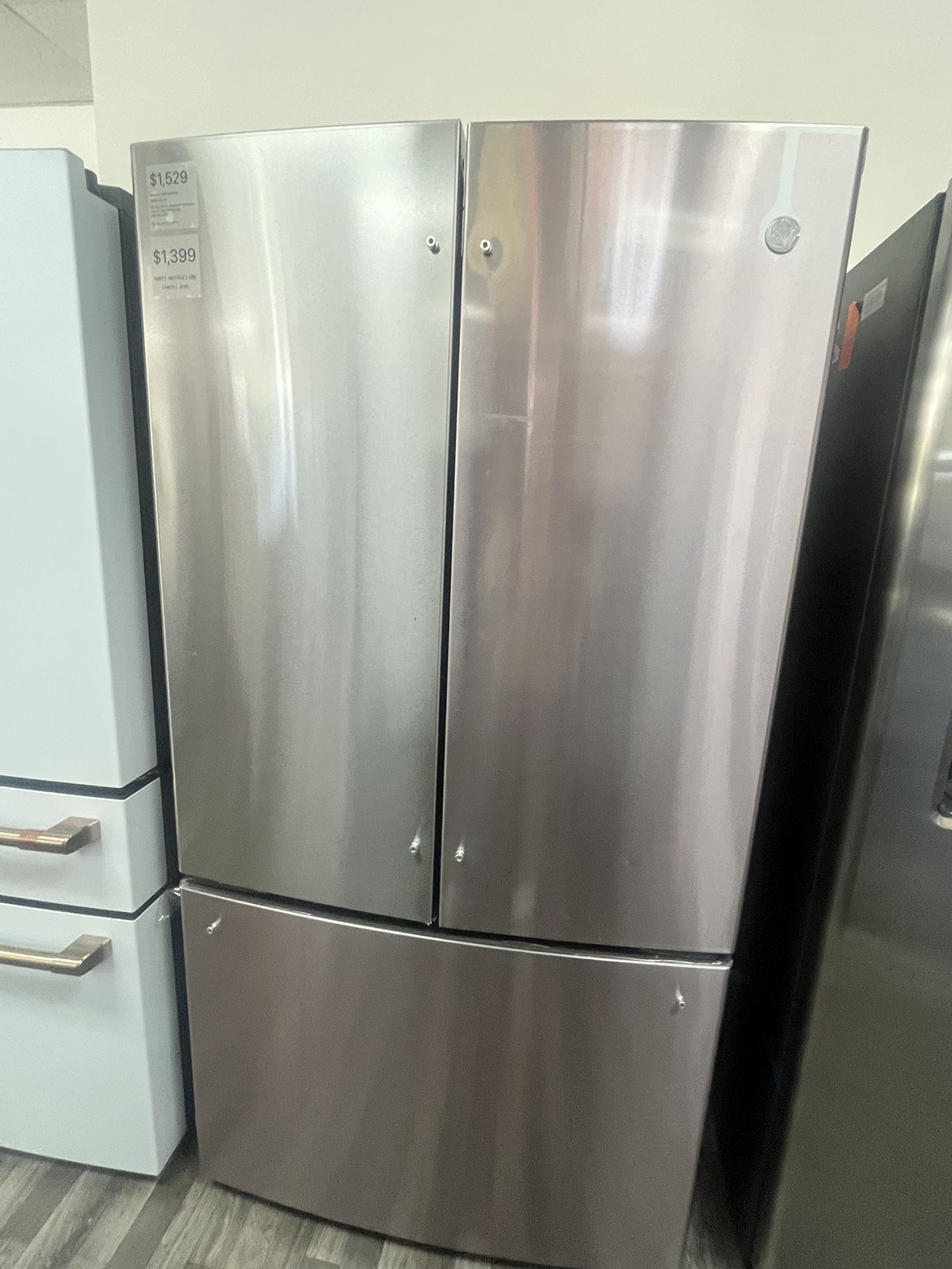 Stainless Steel French Door Refrigerator With Manufacturer Warranty
