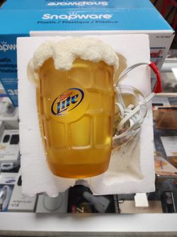 Light Up Miller Light Mug