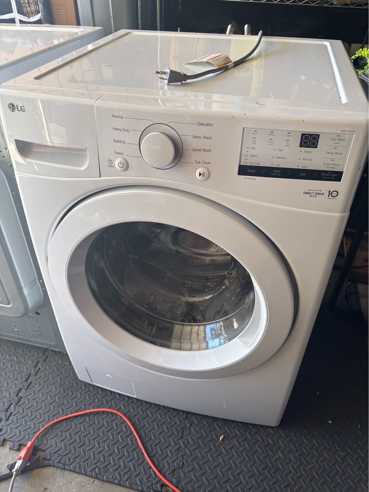 LG washer and dryer