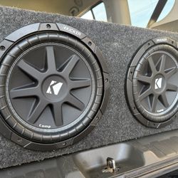 Kicker Comp Sub Woofer Speakers 🔊 