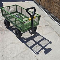 4 cu.ft  900lbs heavy Duty Steel utility cart