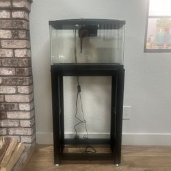 Fish Tank And Metal Stand
