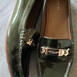 Coach Patent Leather  Size 9 Women's Shoes New