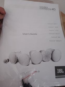 JBL Professional Series Speakers