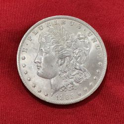 1885-O BU Morgan Silver Dollar 