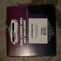 Chrome Alternator Cover