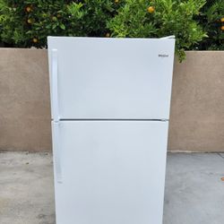 33X31X66 WHIRLPOOL FRIDGE 21CUFT WHITE 