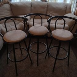 Tall Bar Stools (3)