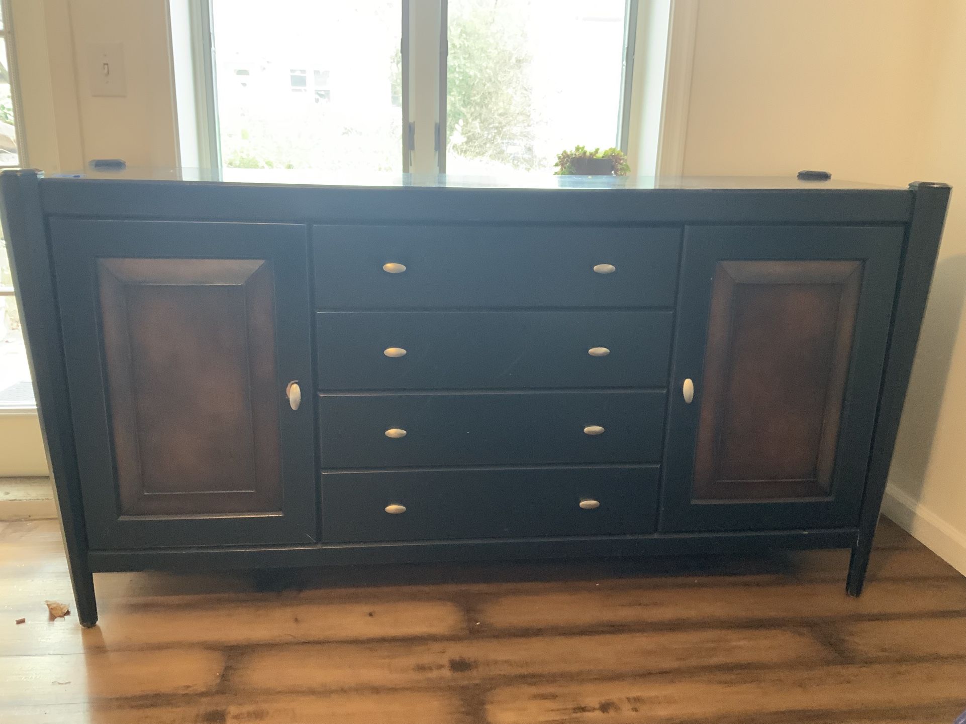 Solid Wood Sideboard / Buffet with Drawers & Cabinets