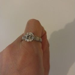S CZ Ring Size 6.5