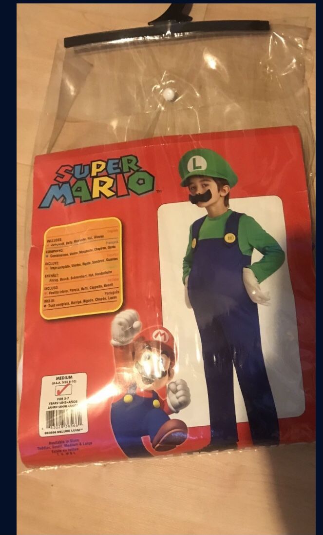 Mario & Luigi Halloween Costume 