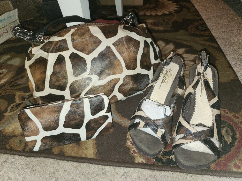 Purse Wallet And Shoe Bundle