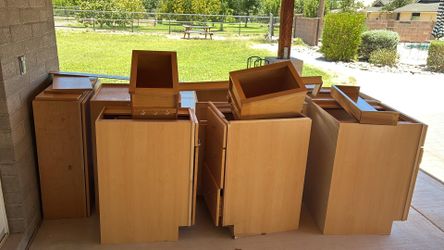 Kitchen cabinets