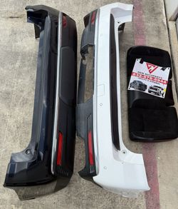 2021 2022 2024 Chevy Tahoe suburban GMC Yukon Denali Back rear color Bumper with sensors and exhaust