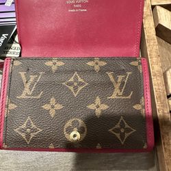 Louis Vuitton Monogram Canvas Flore Compact Wallet