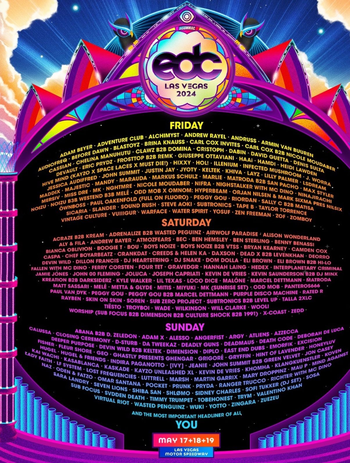 EDC GA+ ALL THREE DAYS