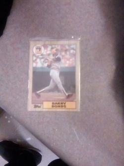 BARRY BONDS!!ROOKIE CARD!!MINT-CONDITION