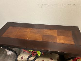 A small table