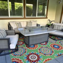 Free Outdoor Patio Fire Pit Set