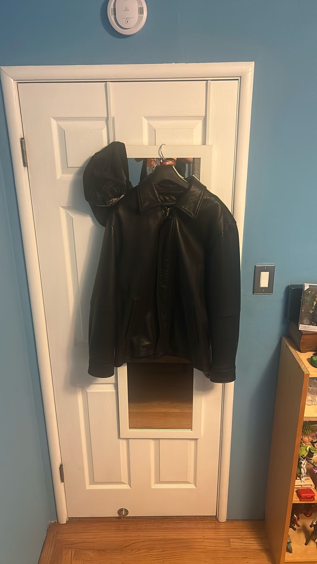 JOS. A. BANK Signature Collection Black Leather Jacket Size S