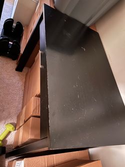 Small Black Desk