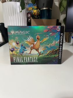 Magic: The Gathering MTG - Final Fantasy Chocobo Bundle IN HAND