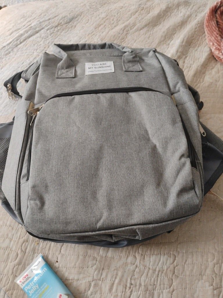 Portable Crib Diaper Bag