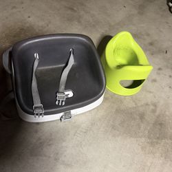 Ingenuity SmartClean Toddler Booster Seat - Slate With Potty