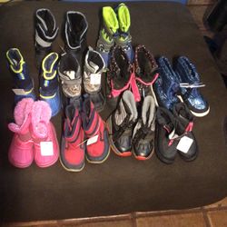 Toddler Boy And Girl Snow Boots