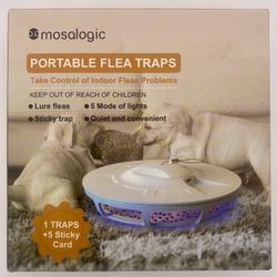 New Mosalogic Portable Flea Trap USB Indoor Flea Bug Insect Catchers