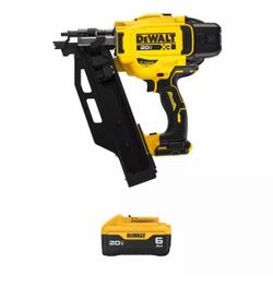 DeWalt 20V XR Framing Nailer with 6Ah Battery