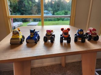 PAW Patrol Mini Vehicle Bundle – 6 Cars – Like New