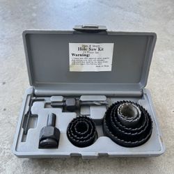 Hole Saw Kit 13 Piece Set w/ Case