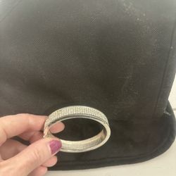 Silver Rhinestone Bracelet 