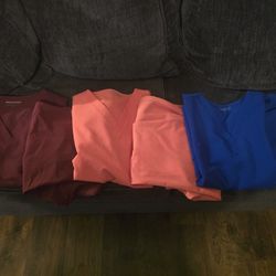 Mandala SCRUBS  Used 3 Sets 5 Scrub Tops 